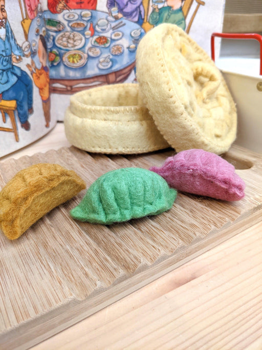 Papoose Felt Yum Cha Play Food Set of 31 - My Playroom 