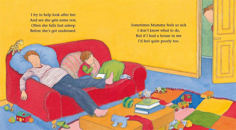 There's a House Inside My Mummy (Board Book) - My Playroom 