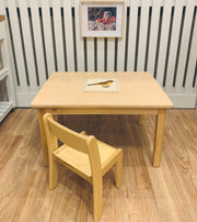 Montessori Furniture Toddler CHAIR (12m - 3 Yrs) Beechwood 26cm(H) - My Playroom 