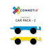 Connetix Rainbow Car Base Pack 2 Piece - My Playroom 
