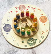 Grapat Perpetual Calendar with Nins (English) 12m+ - My Playroom 