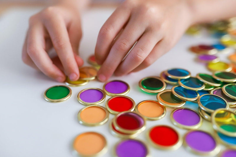 Learn & Grow Toys Magnetic Counting Chips Packet of 100 3yrs+ - My Playroom 