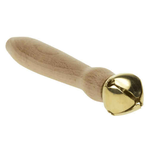 Goldon Single Bell on Wooden Handle 3yrs+ - My Playroom 