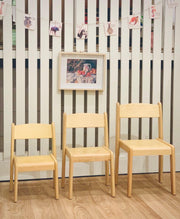 Montessori Furniture Preschooler CHAIR (3 - 6 Yrs) Beechwood 31cm(H) - My Playroom 