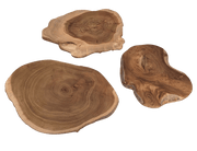 Natural Playdough Board Teak Wood - My Playroom 