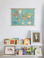 Playroom Poster – World Map - My Playroom 