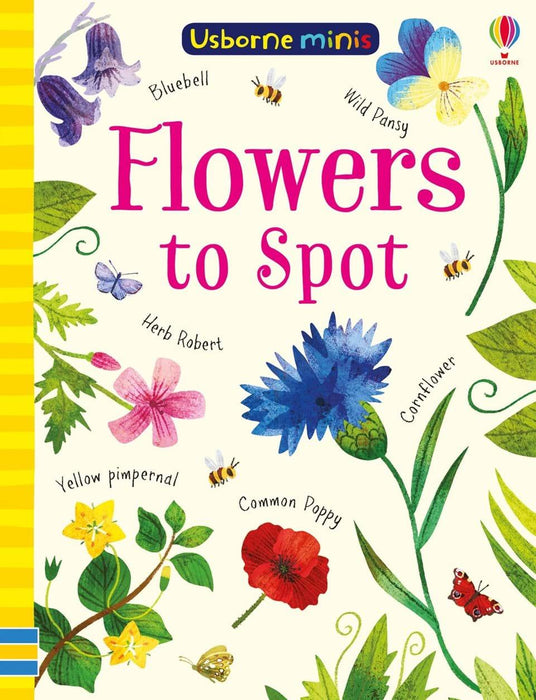 Mini Books: Flowers to Spot (Paperback) - My Playroom 