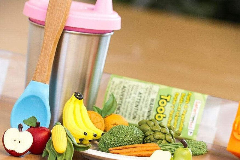 Fruits & Vegetables Montessori Language Learning Figurines 3yrs+ - My Playroom 