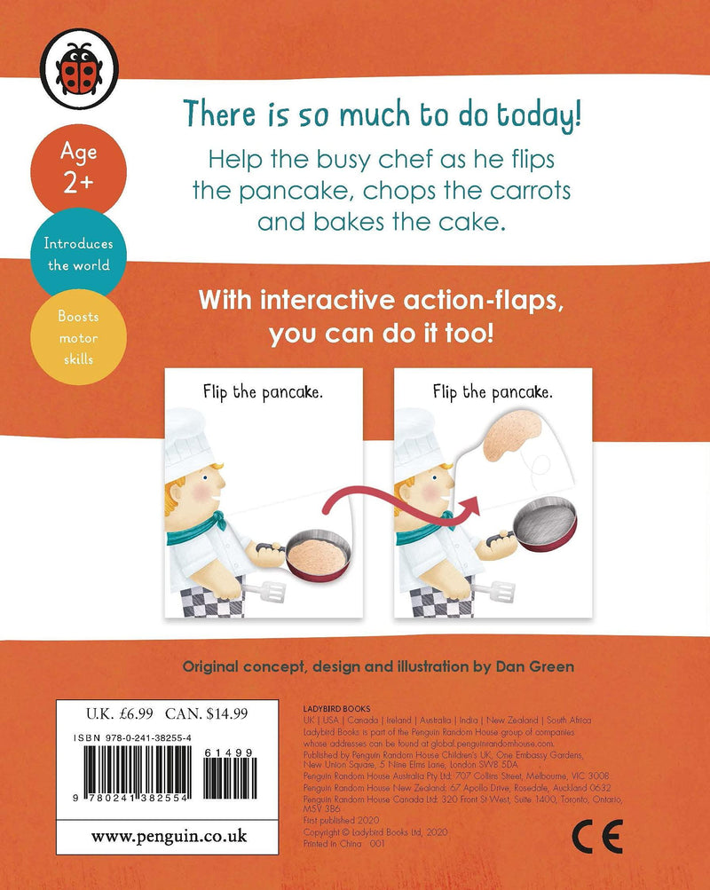 Busy Day: Chef: An Action Play Book (Lift the Flap) - My Playroom 