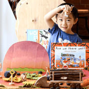 Tara Treasures Large Felt Australian Outback Play Mat Playscape 80cm - My Playroom 