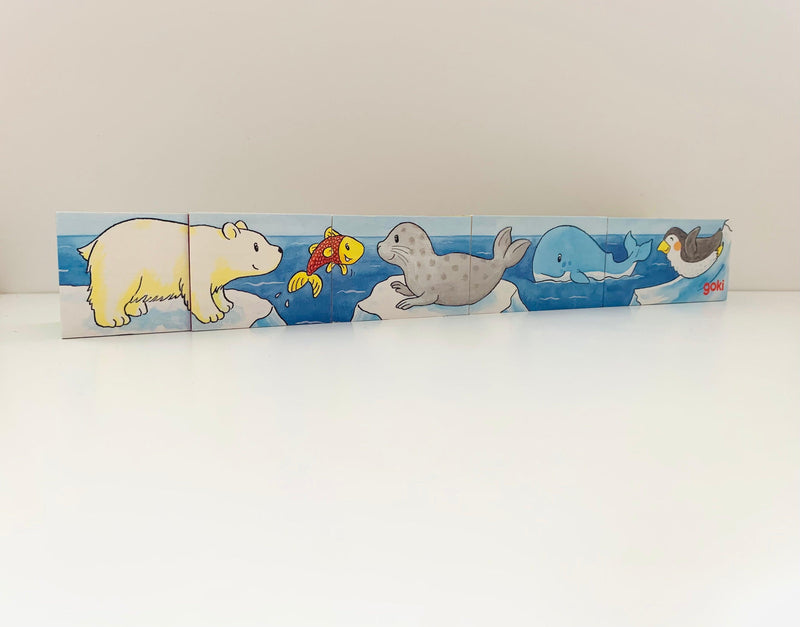 Goki Safari and Arctic Cube Puzzle 3yrs+ - My Playroom 