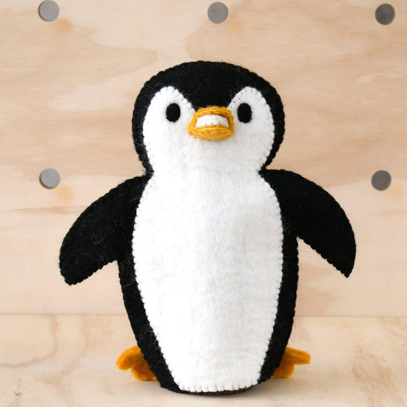 Tara Treasures Felt Penguin Hand Puppet -Ocean Animal - My Playroom 