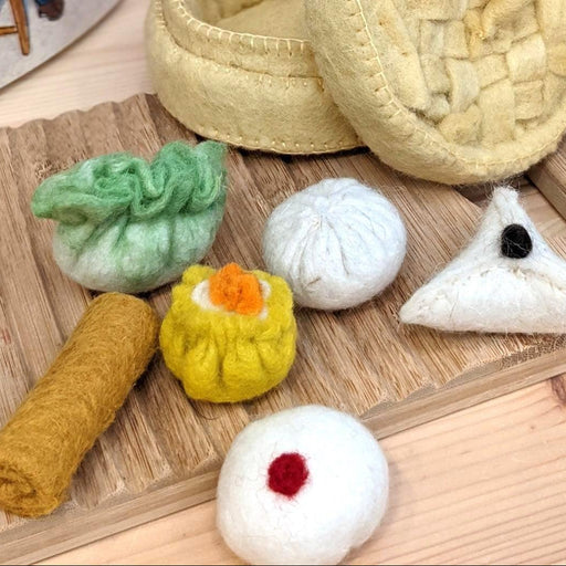 Papoose Felt Yum Cha Play Food Set of 31 - My Playroom 