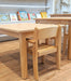 Montessori Furniture Toddler TABLE SET (12m - 3 Yrs) Armchair Beechwood - Table 80(L) x 60(W) x 46(H)cm, Chair 26cm(H) - My Playroom 