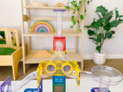 Connetix Rainbow Ball Run Expansion 92 Piece 2021 Pack - My Playroom 