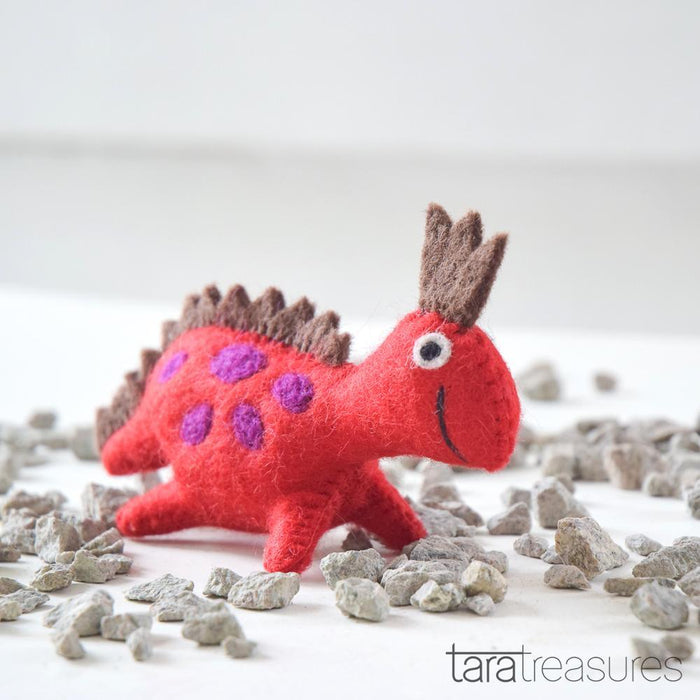 Tara Treasures Felt Dinosaur Toy - My Playroom 
