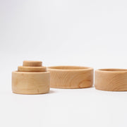 Grimm’s Set of Bowls Natural 12m+ - My Playroom 