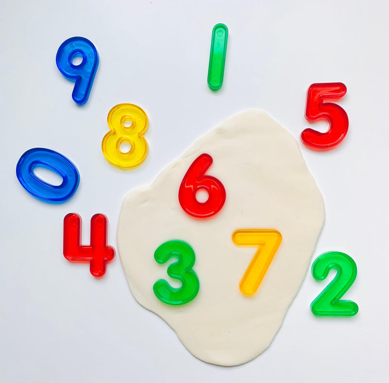 Transparent Numbers 10 Piece Set - My Playroom 