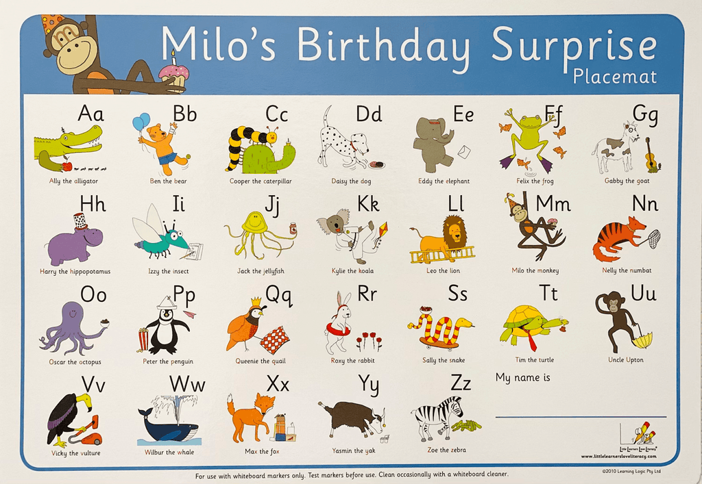 Milo Monkey Milo - Little Learners Love Literacy Australia — My Playroom