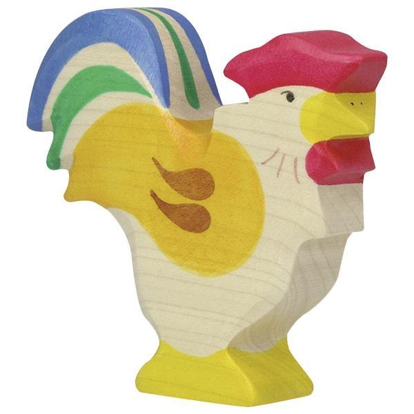 Holztiger Rooster Wooden Farm Animal - My Playroom 
