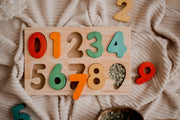 Qtoys Rainbow Number Puzzle - My Playroom 