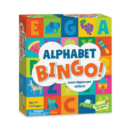 Peaceable Kingdom Alphabet Bingo Game 4yrs+ - My Playroom 