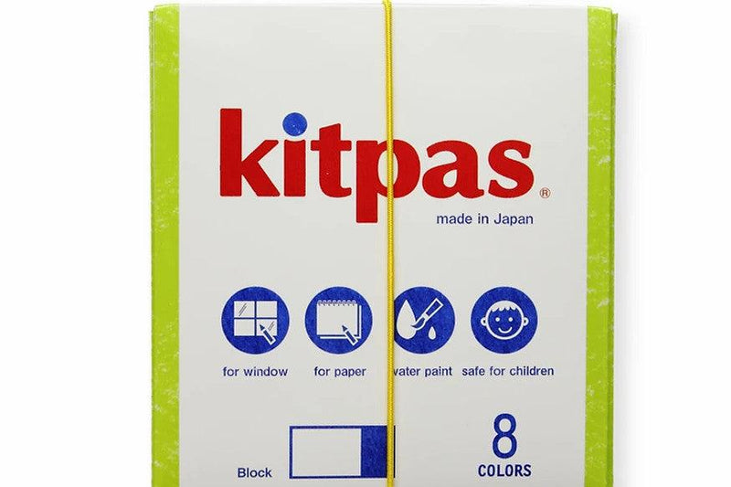 Kitpas Block Crayons 8 Colours 3yrs+ - My Playroom 