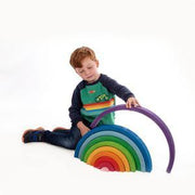 Bauspiel Giant Rainbow 10pc - 50cm - My Playroom 