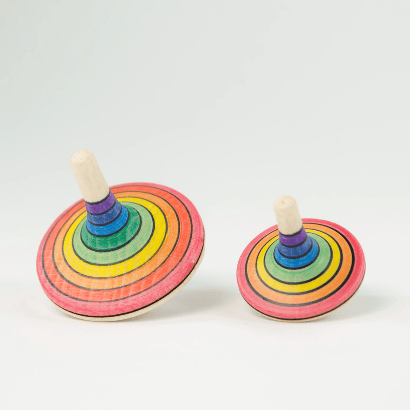 Mader Large Rallye Spinning Top Rainbow 3yrs+ - My Playroom 