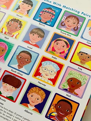 eeBoo Memory Matching Game Never Forget a Face 3yrs+ - My Playroom 