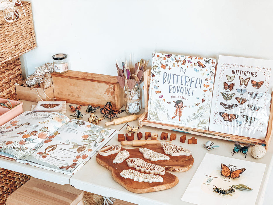 Kinfolk Pantry Monarch Butterfly Lifecycle Eco Cutter Set - My Playroom 