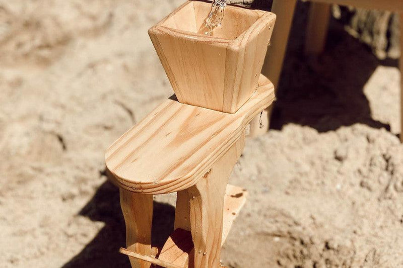 Explore Nook Wooden Water & Sand Wheel 3yrs+ - My Playroom 