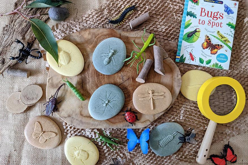 Yellow Door Explore Bugs Set of 8 Sensory Stone 2yrs+ - My Playroom 