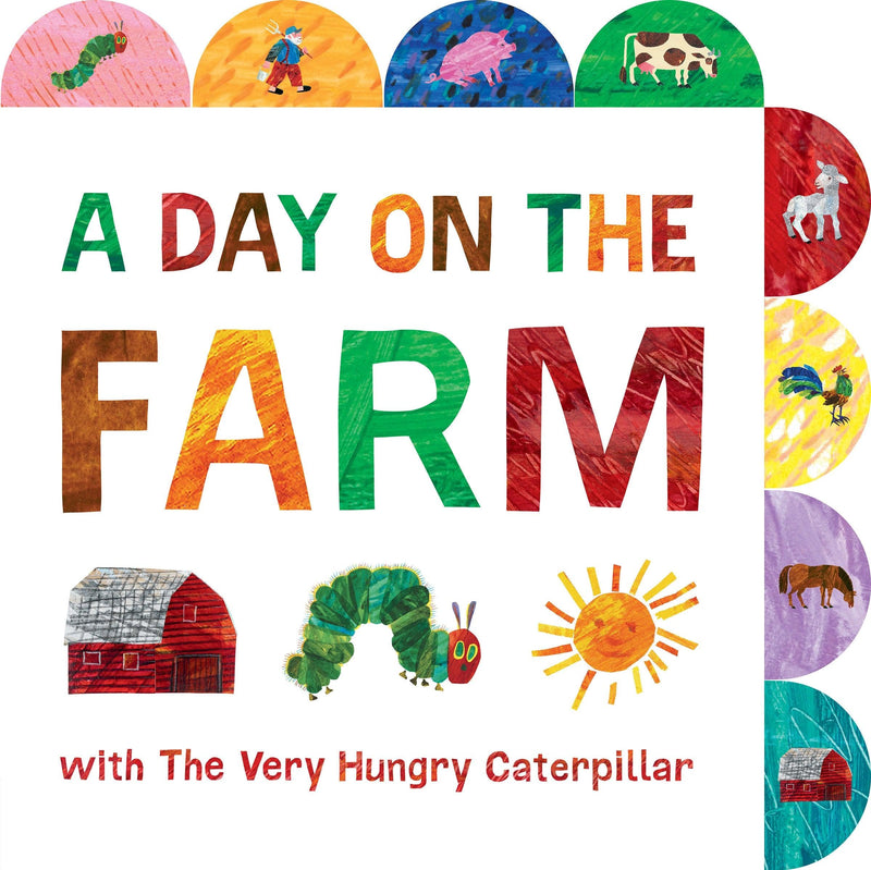 A Day on the Farm with The Very Hungry Caterpillar: A Tabbed Board Book - My Playroom 