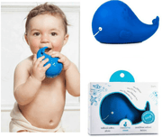CaaOcho Natural Rubber Bath Toy Blue Whale 0m+ - My Playroom 
