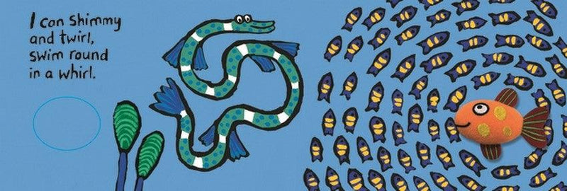 I am Little Fish! A Finger Puppet Book (Board Book) - My Playroom 