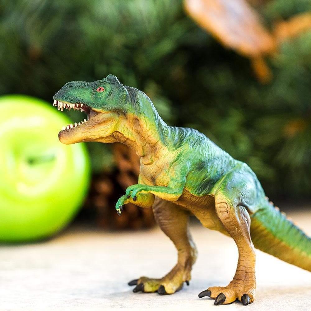 Li'l Peepers Tyrannosaurus-Rex Kuscheltier – 23 Cm Groß, Grün-gelb, Aus Fusselfreiem Caress-Material