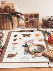 Jo Collier Nature's Scavenger Hunt Print A4 - My Playroom 