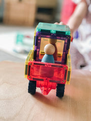 Connetix Rainbow Car Pack 24 Piece - My Playroom 