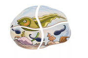 Life Cycle of a Frog Wooden Numbered Puzzle 4 Layers 4yrs+ By Beleduc - My Playroom 
