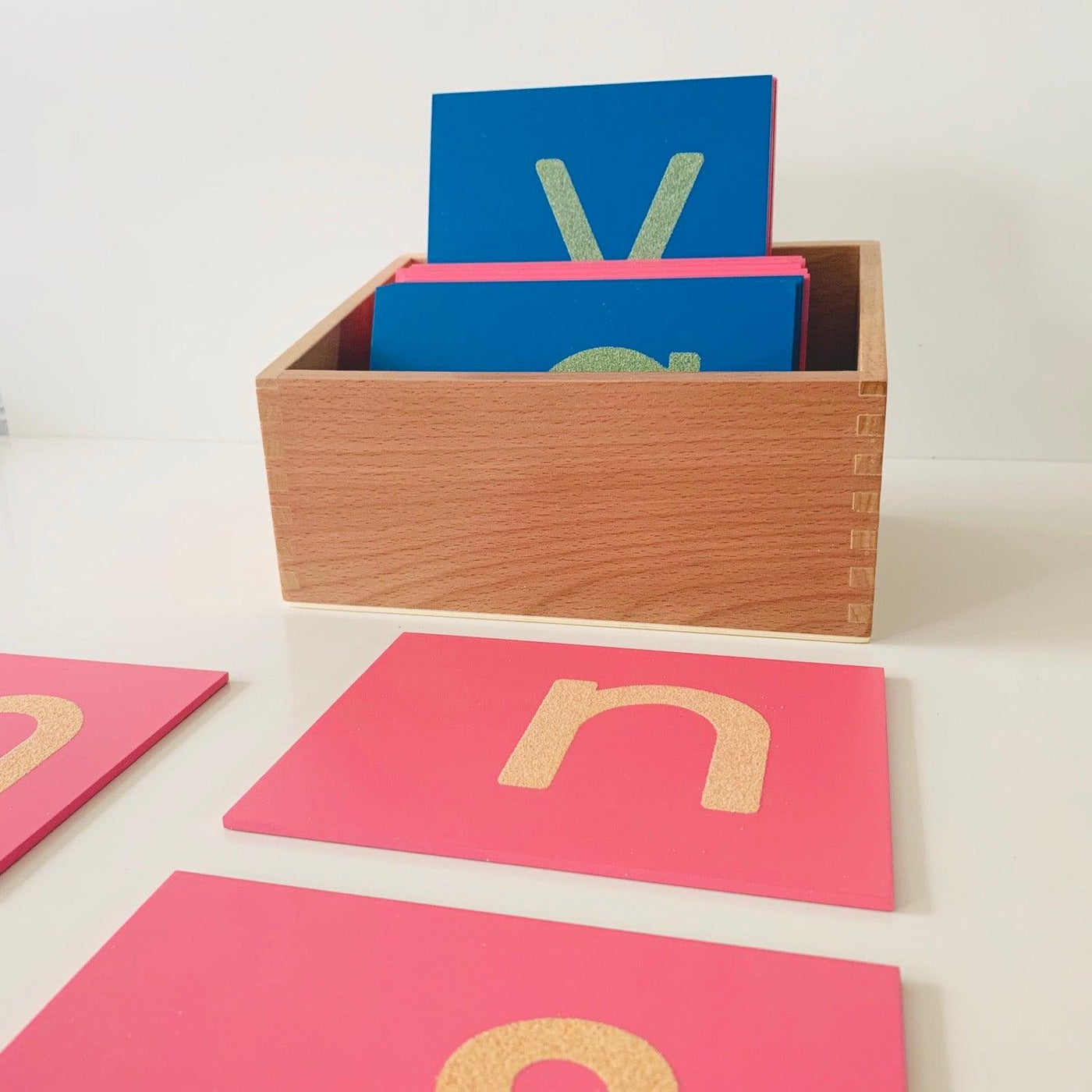 Sandpaper Letters Set Montessori Sandpaper Letter Board — My Playroom