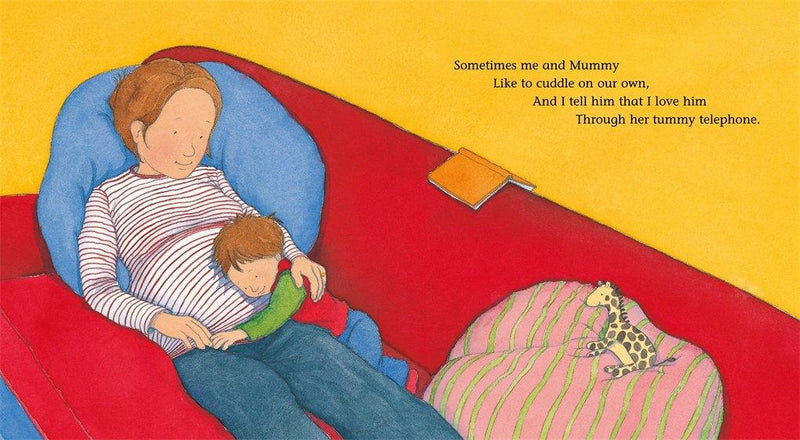 There's a House Inside My Mummy (Board Book) - My Playroom 