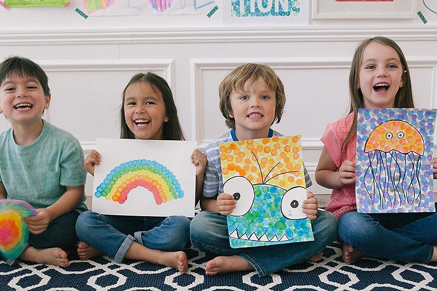 Do A Dot Art! Rainbow Markers 6 pack 3+ - My Playroom 