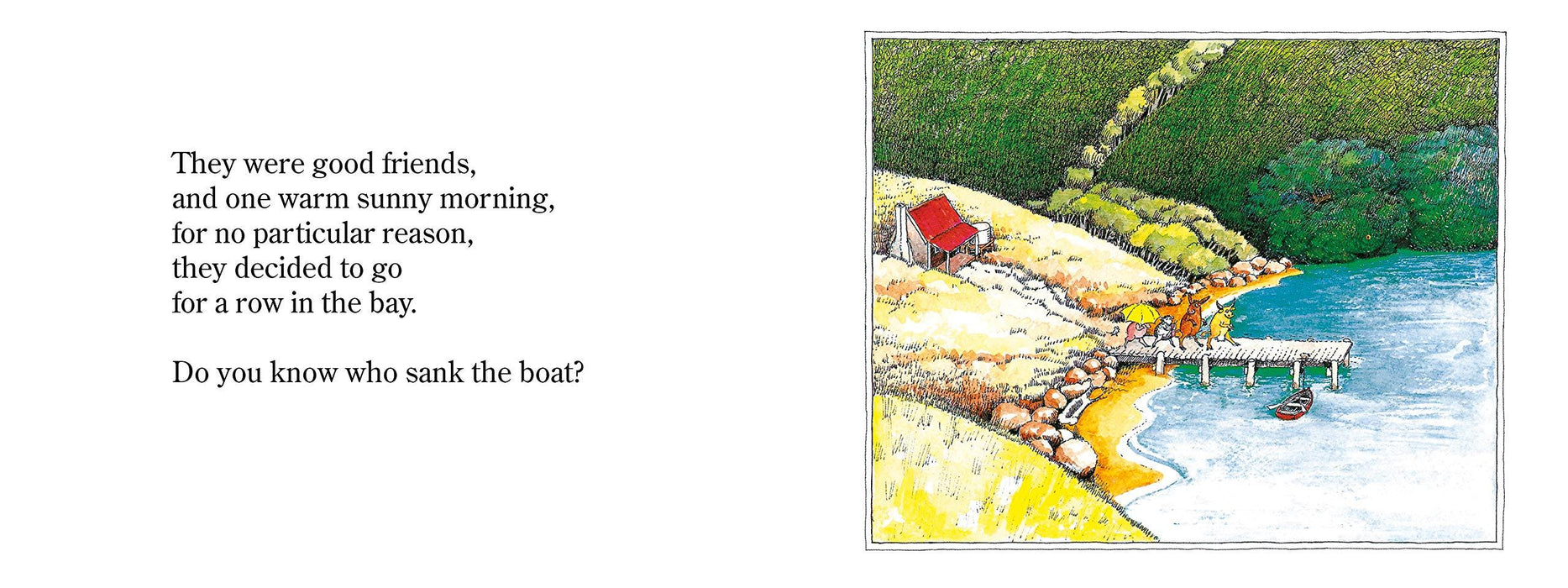 Who Sank the Boat? (Board Book) - My Playroom 