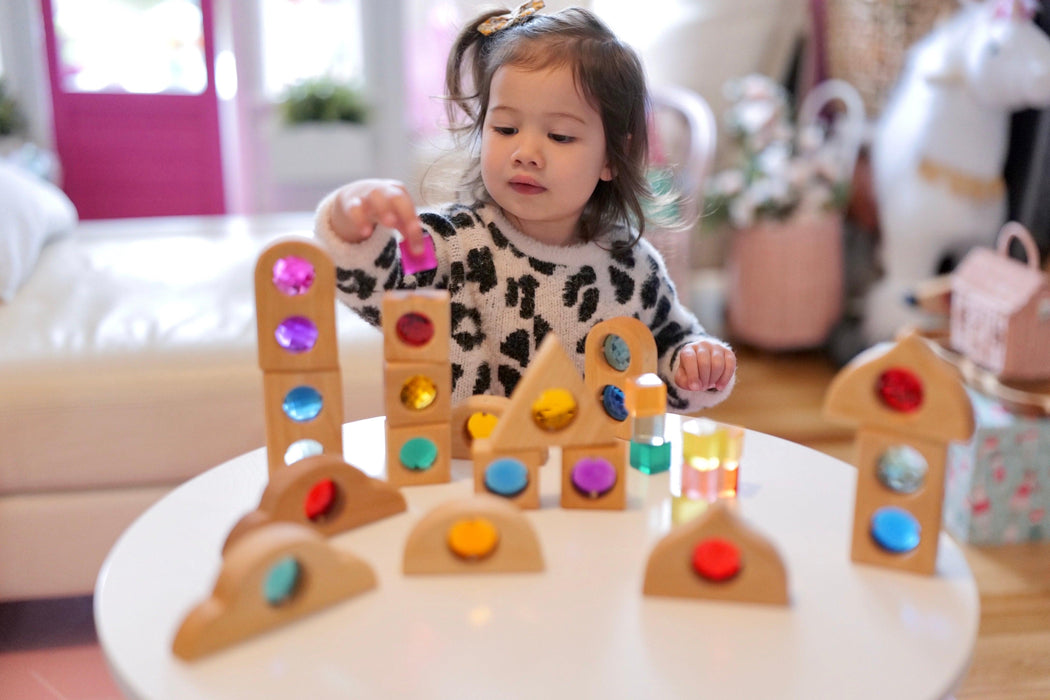 Bauspiel Discovery Window Shapes - 36 pieces - My Playroom 