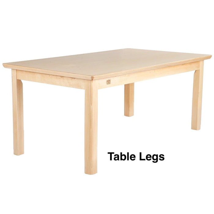 Montessori Furniture Replacement TABLE LEGS ONLY 4 Pieces - My Playroom 