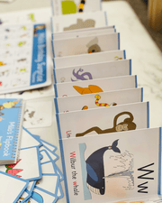 Milo's Birthday Surprise Alphabet Frieze - My Playroom 