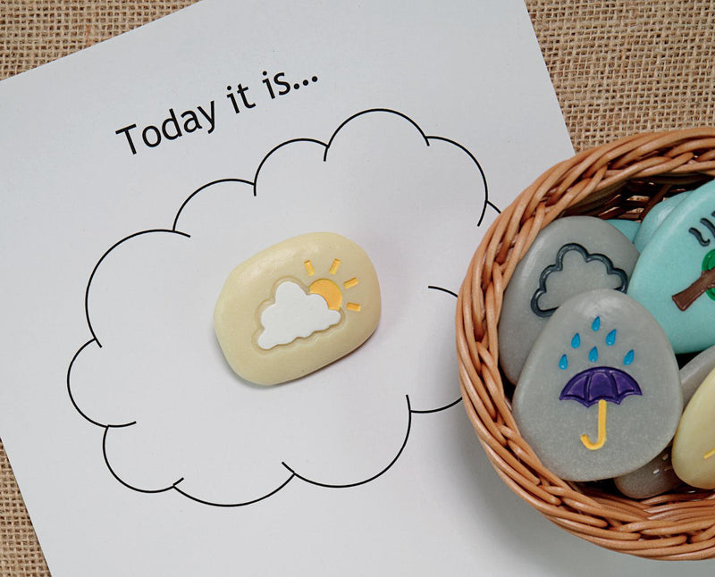 Yellow Door Weather Stones Set of 10 - My Playroom 