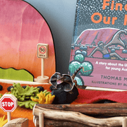 Tara Treasures Large Felt Australian Outback Play Mat Playscape 80cm - My Playroom 