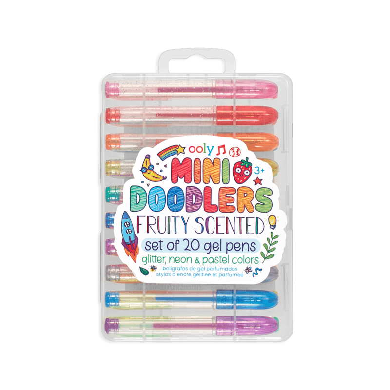Ooly Gel Pen – Mini Doodlers Fruit Scented Set of 20 3yrs+ - My Playroom 